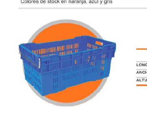 Cajas para pescado, De 62.5 a 78 cm de longitud